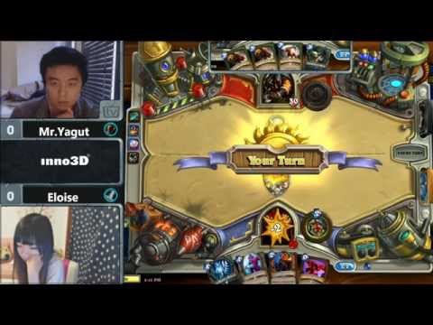 Weplay Hearthstone League Day #2  JustSaiyan vs Eloise [ENG]