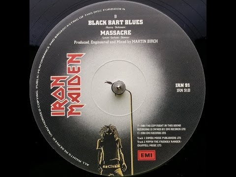 Black Bart Blues, Massacre by Iron Maiden, The First Ten Years, Vinyl