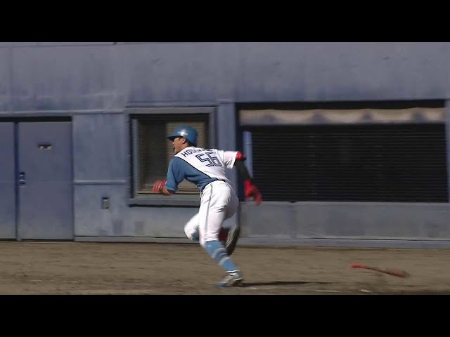 【ファーム】ファイターズ・細川凌平が2打席連続ヒットとなるタイムリーで追加点!!  2022年8月18日  北海道日本ハムファイターズ 対 東京ヤクルトスワローズ