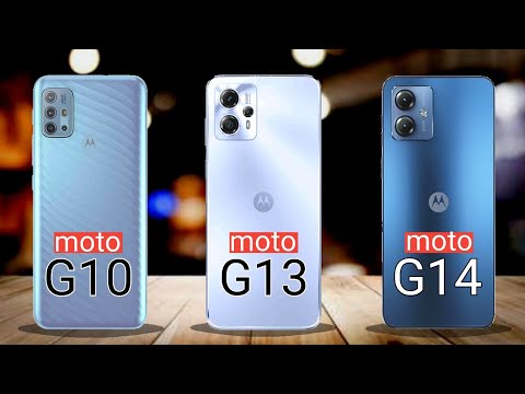 Motorola Moto G10 vs Motorola Moto G13 vs Motorola Moto G14 - Full Mobile Video