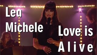 Love is Alive - Lea Michele - Cover