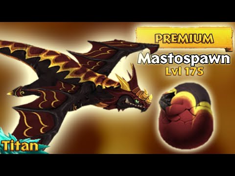 Mastospawn — New Premium Egg Biter Max Level 175 Titan Mode | Dragons: Rise of Berk - Update 1.59.6