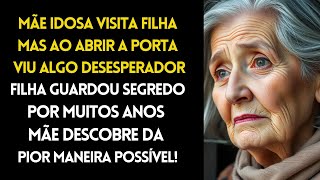 MÃE IDOSA VAI VISITAR A FILHA, MAS AO ABRIR A PORTA SE DEPARA COM ALGO DESESPERADOR