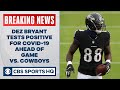 BREAKING: Ravens' WR Bryant tests positive ahead of Week 13 matchup vs. Dallas | CBS Sports HQ