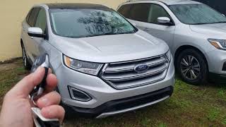 Remote Starting a Ford Edge Titanium & It Works!!!