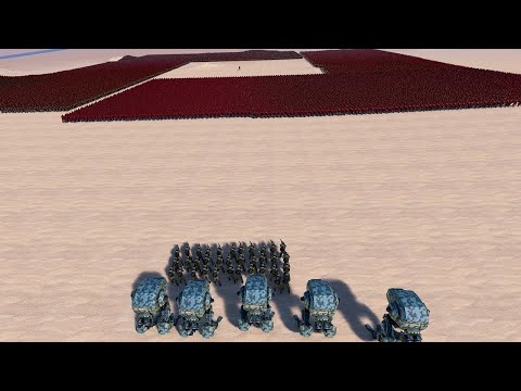 Mech Walkers & Modern Soldiers Rescue Chunk Norris - Ultimate Epic Battle Simulator