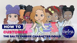 Using The Doll Collection Packages from The Salty Yankee in Cricut Design Space