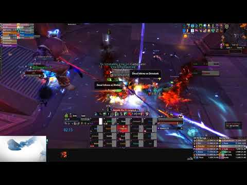 Death Jesters vs Mythic Ra-den Restoration Shaman PoV