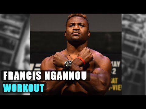 Francis Ngannou UFC training | Hardworkout