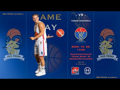 BKG PRIMA Akadémia vs Vasas Akadémia