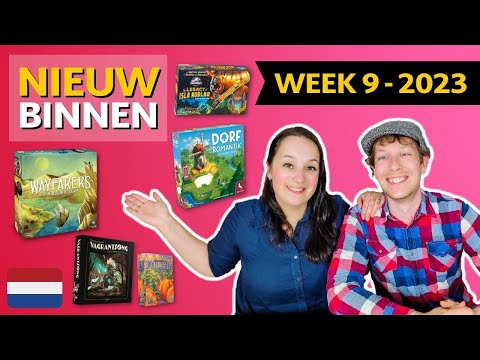 Nieuw binnengekomen bordspellen! - Week 9, 2023