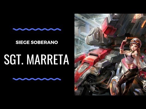 Sgt. Marreta Gameplay - Siege Soberano - Heroes of the Storm [PT-BR]