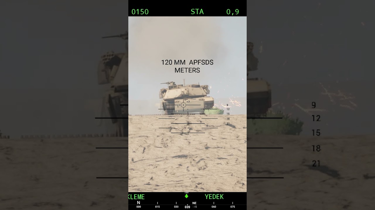 M60T VS M1A1 Ammo Rack #squad #gaming #squadgame #military #tank #m1abrams #m60T #realism