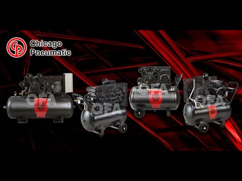 Chicago Pneumatic Piston Compressor Overview