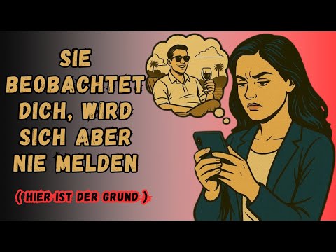 Sie beobachtet dich, aber wird sich niemals melden… (Deshalb) | STOIZISMUS