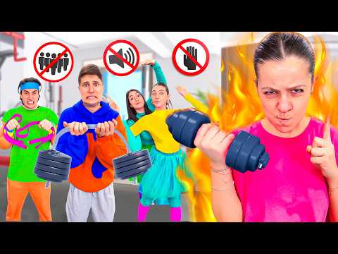 HO INFRANTO 10 REGOLE DELLA MAESTRA DI GINNASTICA IN PALESTRA!❌