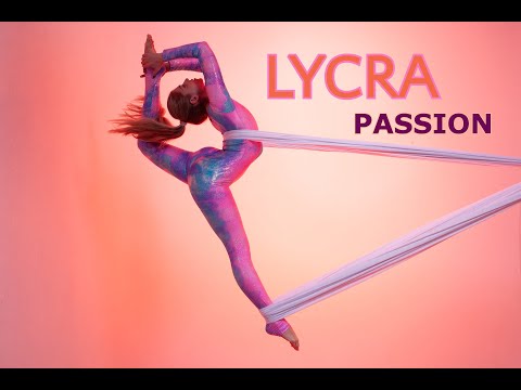 Tiffany Tiger - SOME CONTORTION on the lycra swing + photo shooting /// Hadí žena na lycře