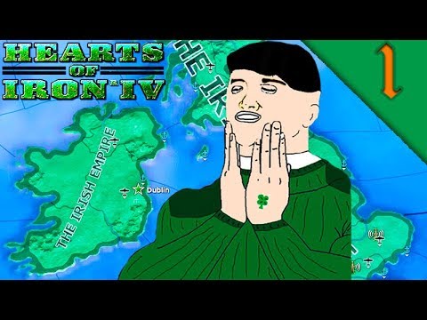 FASCIST IRELAND! Hearts of Iron 4: Road to 56 Mod: HOI4 Challenge: Fascist Ireland #1