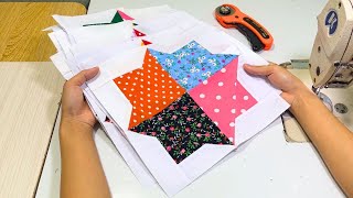 I Turned Hundreds of Small Scraps of Fabric Into My Favorite Quilt!