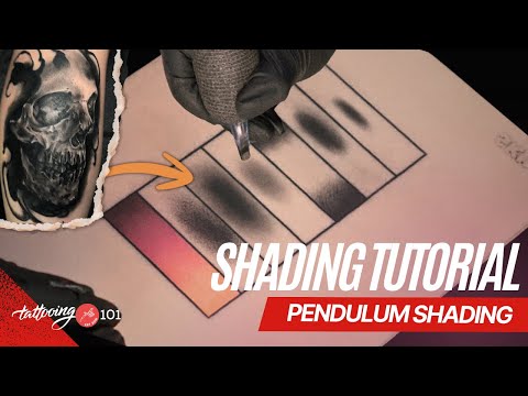 The 7 Pendulum Shading Techniques You Need 🔥 How to Tattoo - Stipple Shading, Soft & Smooth Color