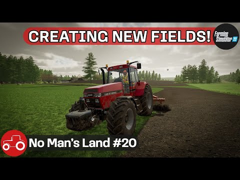Creating Two New Fields, spreading Lime, Selling Sheep & Pallets - No Man's Land #20 FS22 Timelapse