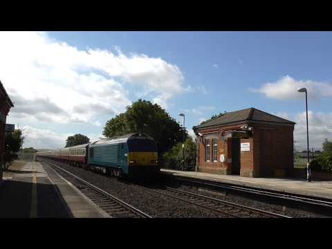 Class 67 003 storming through Cholsey