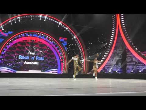 World Championship  Acrobatic Rock n Roll Moscov 2016 Anna Miadzielec Jacek Tarczylo