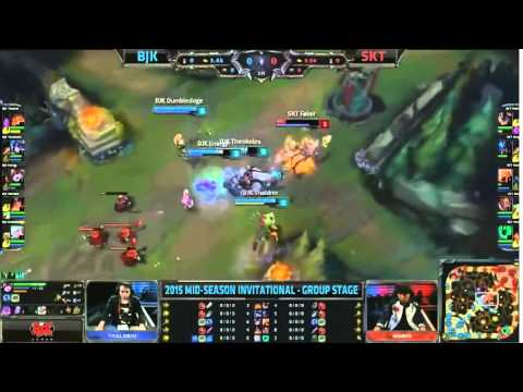 Bjk Dumbledoge  - SKT T1 Faker First Blood MSI