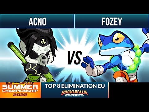 Acno vs Fozey - Top 8 Elimination - Summer Championship 2022 - EU 1v1