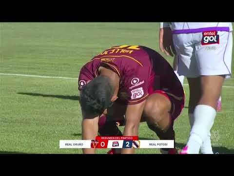 REAL ORURO VS REAL POTOSÍ / RESUMEN DEL PARTIDO FECHA 20 / 1XBET