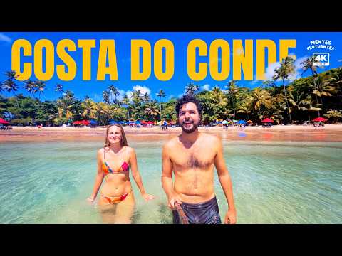 30 MINUTES OF JOÃO PESSOA: The Surreal Beaches of Costa do Conde | Paraíba (4K Travel Vlog)