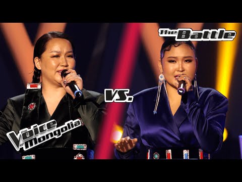 Enkhmaa A. vs. Uugantseren B. - "Zurkhnii Amrag" | The Battles | The Voice of Mongolia 2022