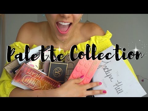 MY EYESHADOW PALETTE COLLECTION! Kylie Cosmetics/Morphe/ABH/Too Faced/Urban Decay Video