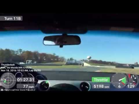 NJMP thunderbolt too much curb on turn 12