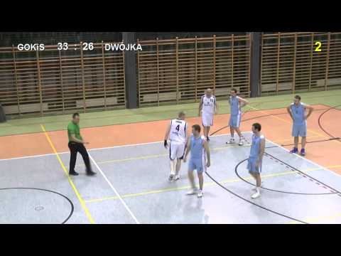 GOKiS Panki - UKS DWÓJKA Kamienica Polska 13.11.2013  Liga Okręgowa OZKosz Częstochowa 2013/14