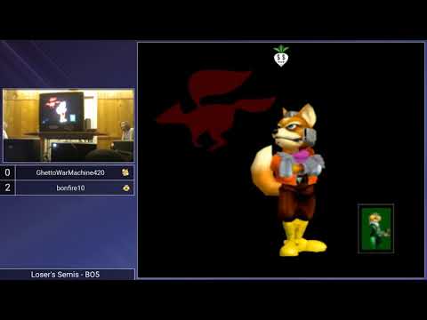 MMOM bi-monthly 14 SSBM - GWM420 (Falco, Fox) vs. bonfire10 (Sheik) - Melee LSF