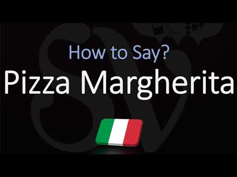 How to Pronounce Pizza Margherita? (CORRECTLY)