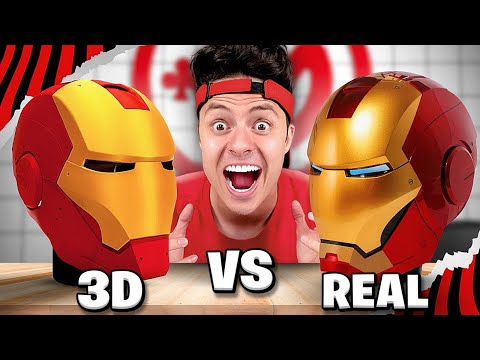 BRINQUEDO DE VERDADE vs BRINQUEDO DE IMPRESSORA 3D