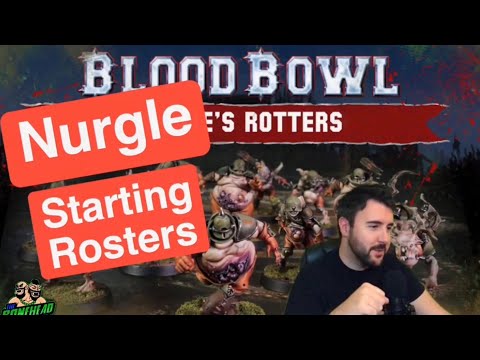 Nurgle Starting Rosters - Blood Bowl 2020 (Bonehead Podcast)