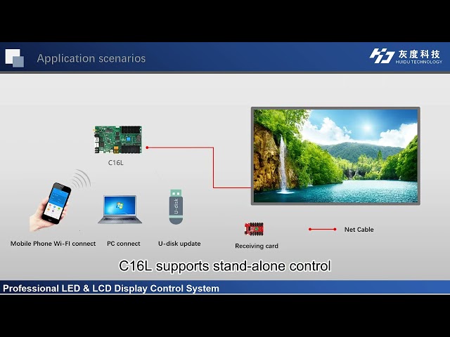 Led Control Card - HUIDU HD C16L Wholesaler from Mumbai