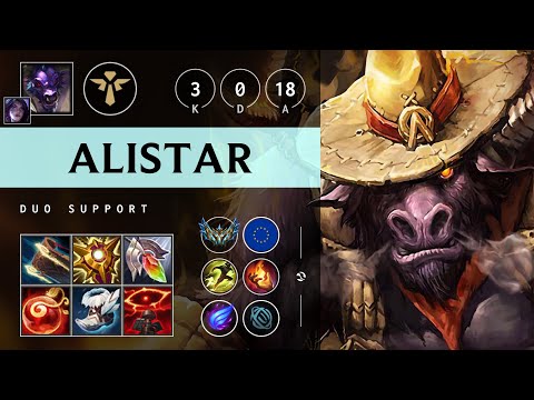 Alistar Support vs Janna - EUW Challenger Patch 25.S1.3