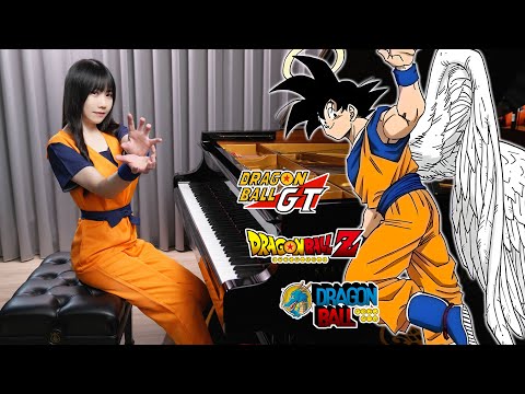 R.I.P. Akira Toriyama 🟠DRAGON BALL LYRICAL PIANO MEDLEY🟠 Ru's Piano🐉