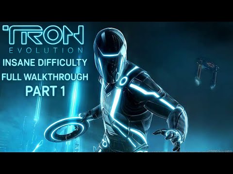 Tron: Evolution Insane Difficulty Full Walkthrough Part 1 | Reboot