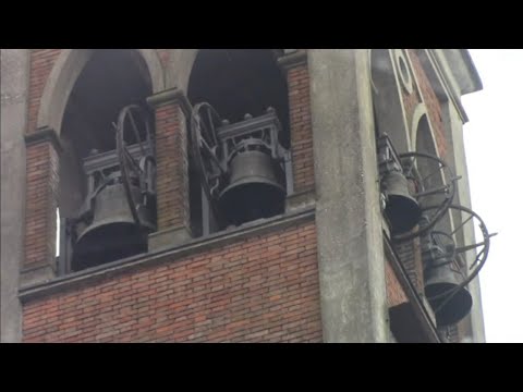 Le campane di Pieranica (CR) - Chiesa Parrocchiale di S. Biagio (1). video 683