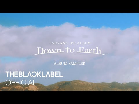 TAEYANG EP ALBUM [Down to Earth] ALBUM SAMPLER