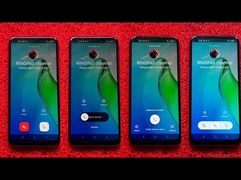 4 Theme incoming call  jolt dialer in OPPO phone.