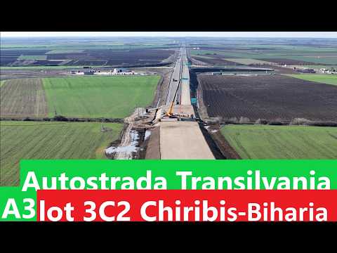 Autostrada Transilvania, Lot 3C2 Chiribiș-Biharia, s-au reluat lucrarile