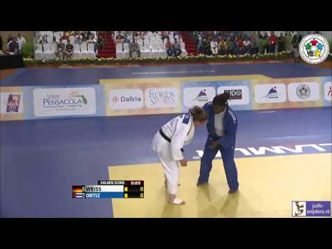 Judo 2013 Grand Prix Miami: Weiss (GER) - Ortiz (CUB) [+78kg] bronze