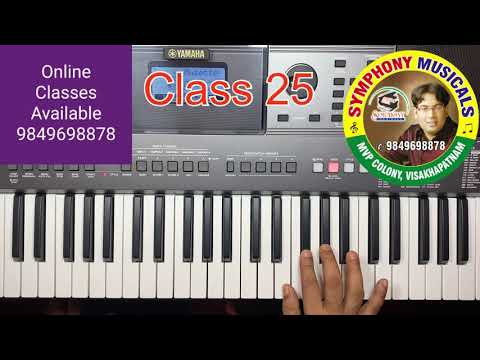 SuddhaSaveri Ragam Ana Lekara Geetham on keyboard 🎹 in all shrutees