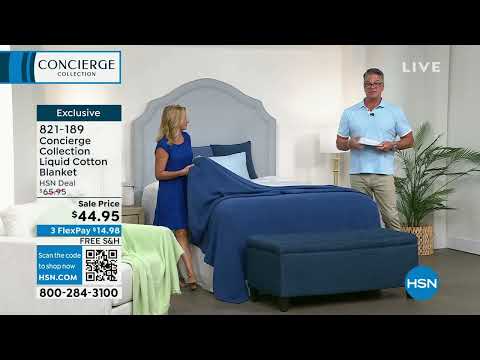 HSN | Concierge Collection Bedding 18th Anniversary 08.06.2023 - 02 PM